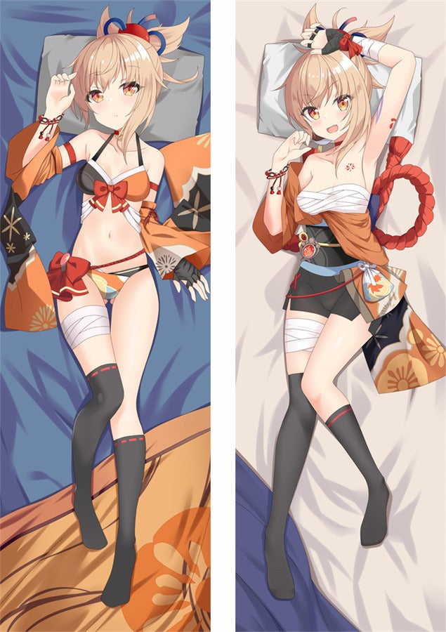 Yoimiya Bikini und Festival Kimono Dakimakura