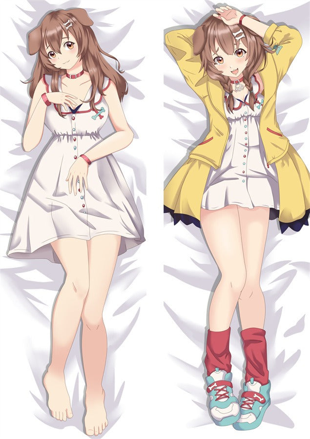 Inugami Korone weißes Kleid Dakimakura