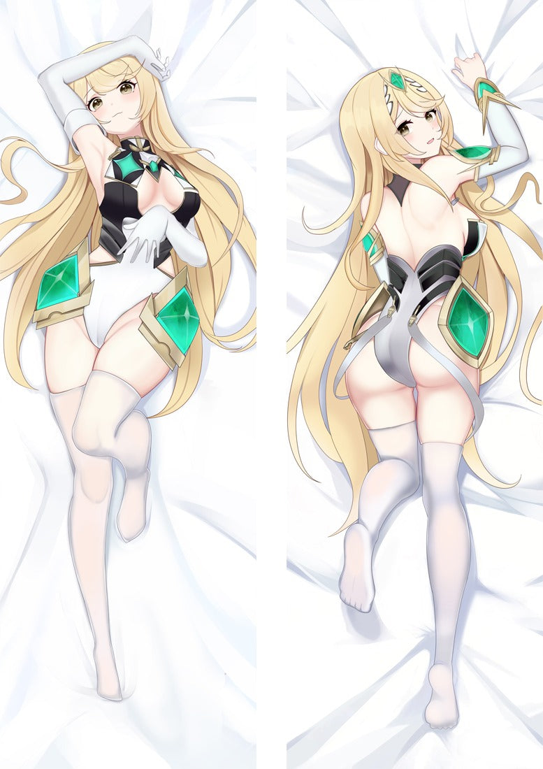 Mythra weißer Bodysuit Dakimakura
