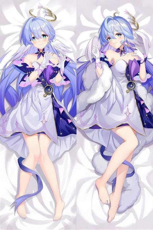 Robin Heiligenschein und Flügel Kleid Dakimakura