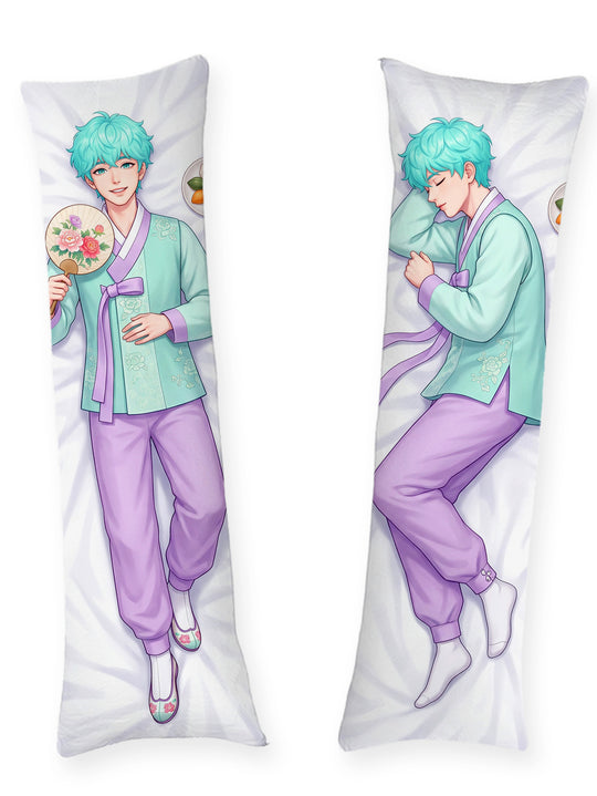Baby Saja pastellfarbener Hanbok Dakimakura