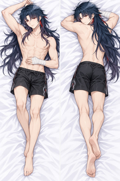 Blade schwarze Badeshorts Dakimakura