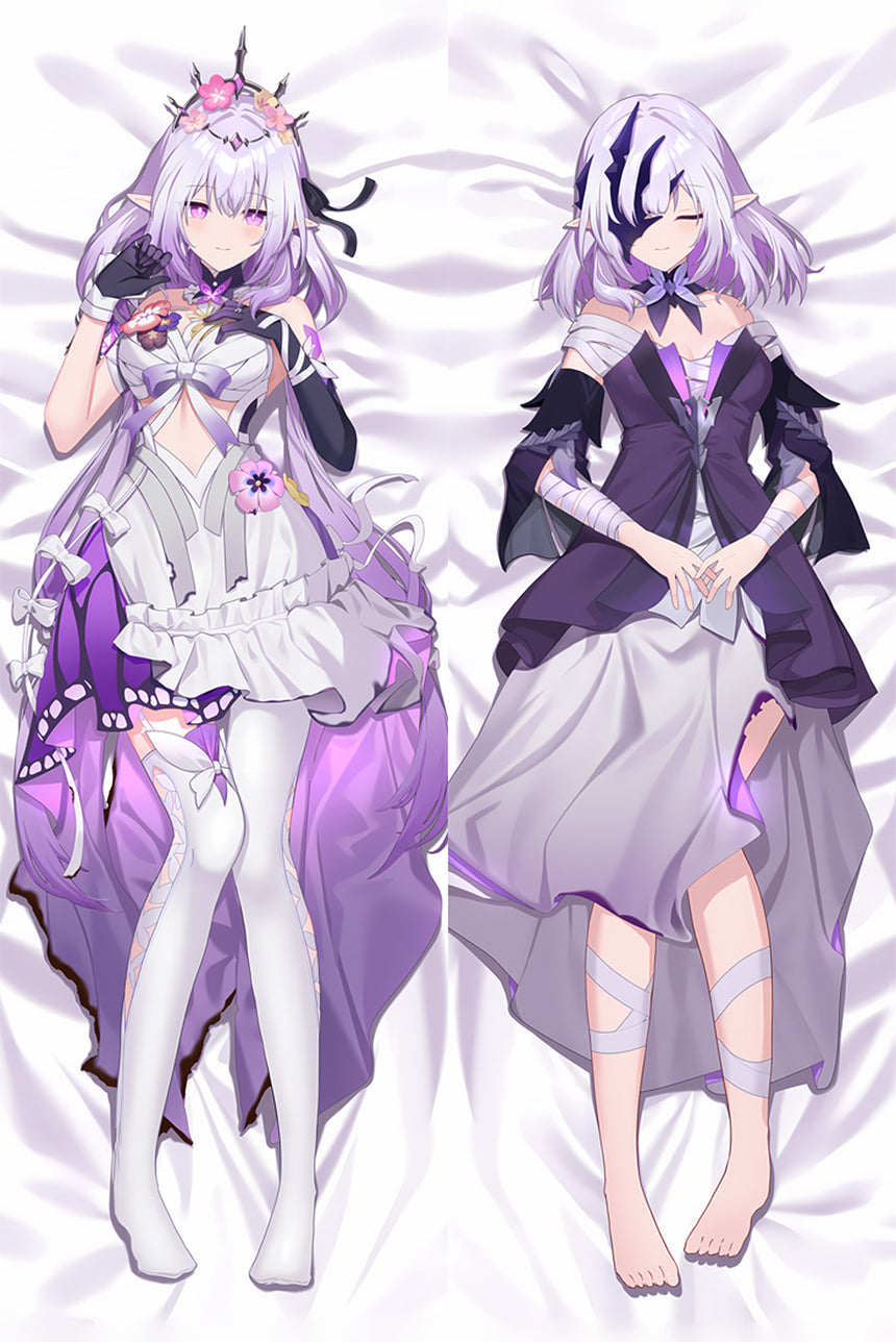 Castorice lavendelfarbenes Abendkleid Dakimakura