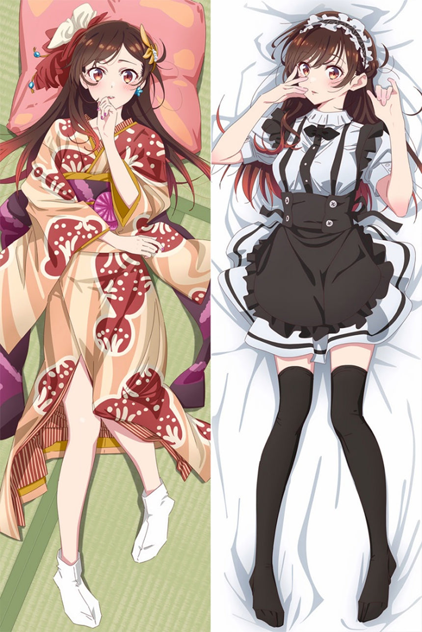 Chizuru Mizuhara Kimono und Maid Dakimakura