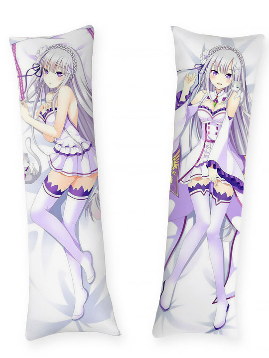 Emilia und Pakku Dakimakura