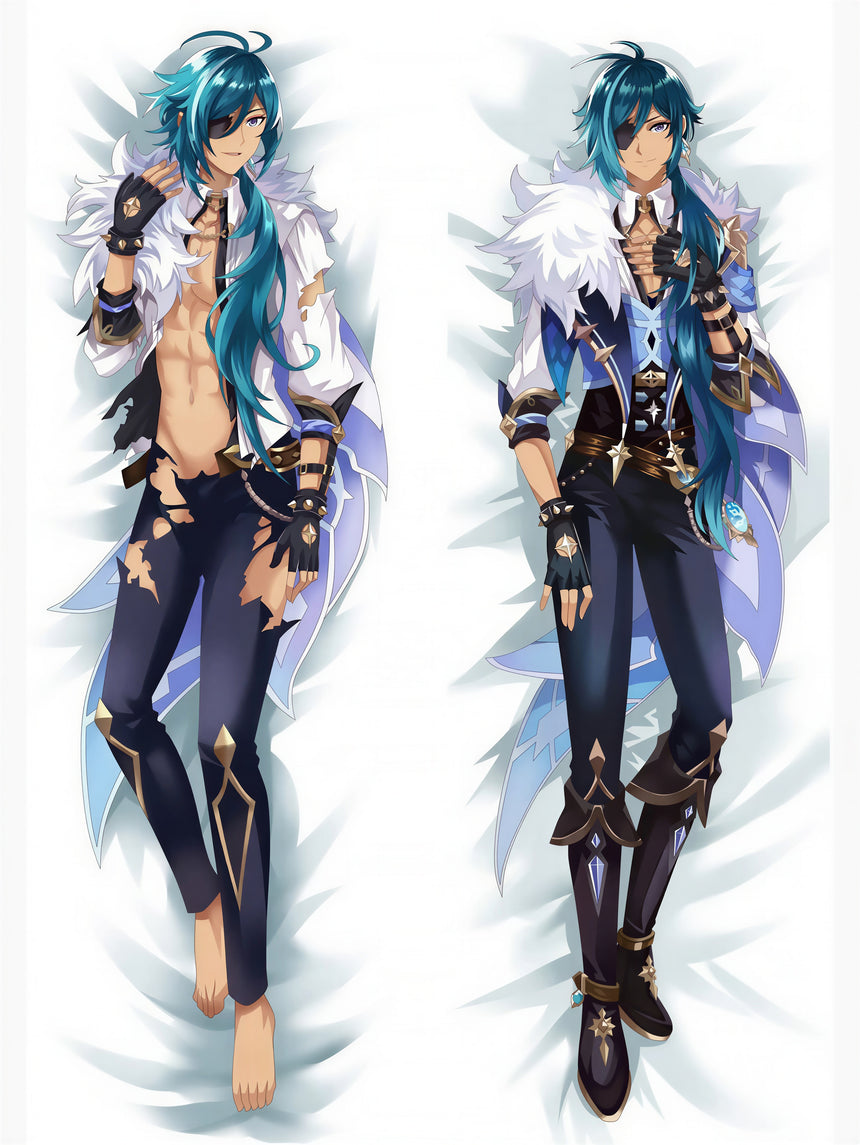 Kaeya zerrissene Uniform Dakimakura 2