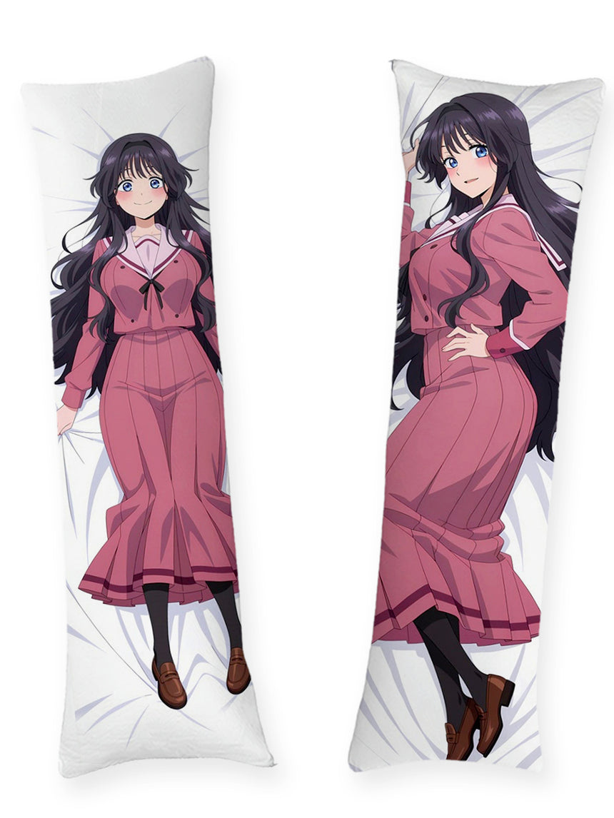 Kaoruko Waguri rosa Kleid Dakimakura