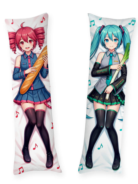 Kasane Teto und Hatsune Miku Dakimakura