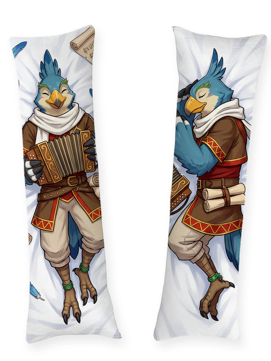 Kass Zelda Rito Barde mit Akkordeon Dakimakura