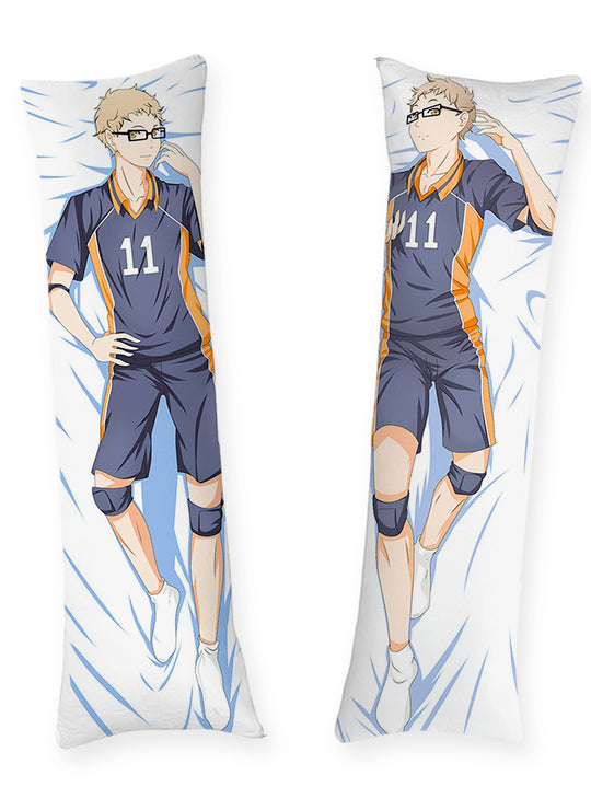 Kei Tsukishima Karasuno Trikot Dakimakura