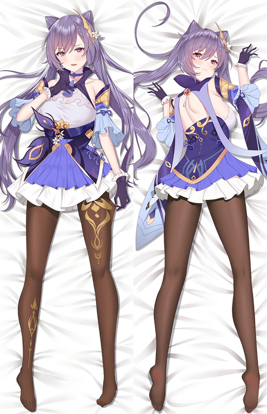 Keqing lila Kleid Dakimakura