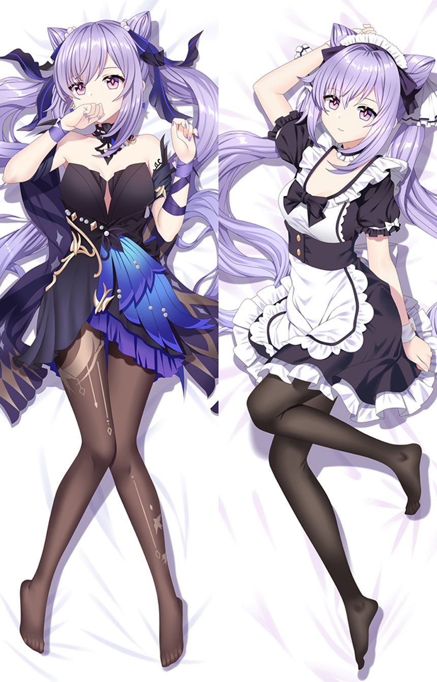 Keqing Maid Outfit Dakimakura