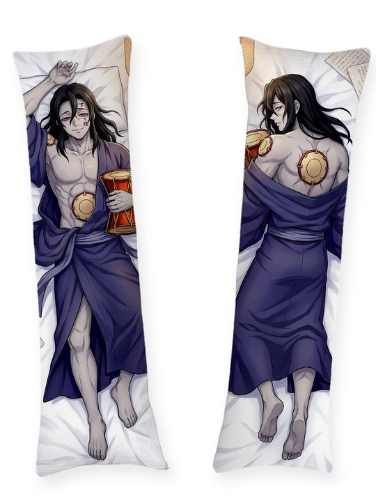 Kyogai lockerer indigoblauer Yukata Dakimakura