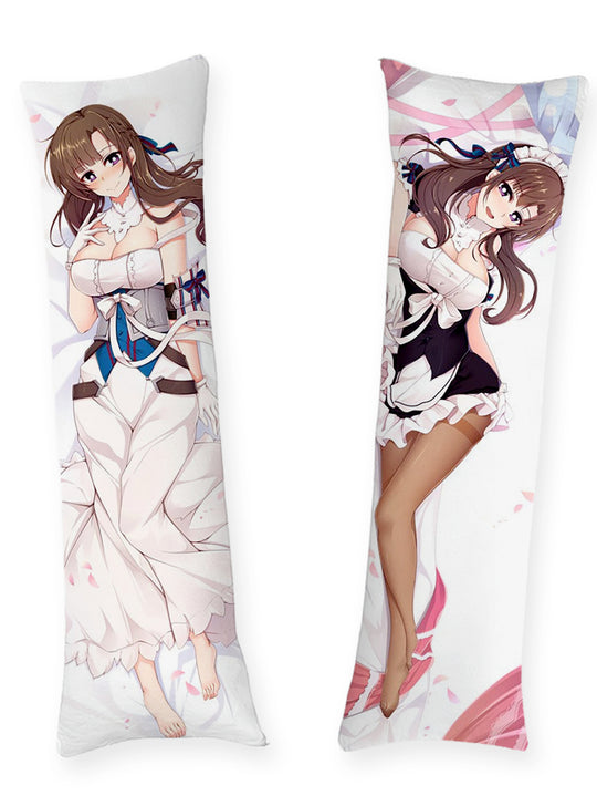 Mamako Oosuki Maid und Abendkleid Dakimakura