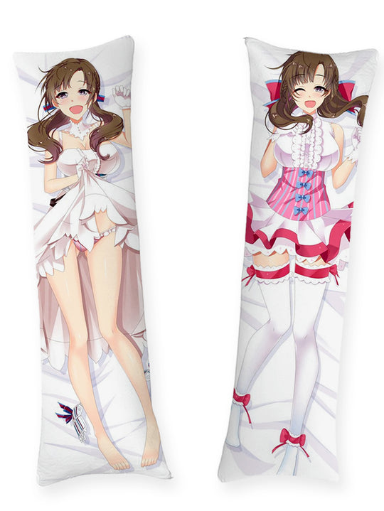 Mamako Oosuki weiß rosa Kleid Dakimakura