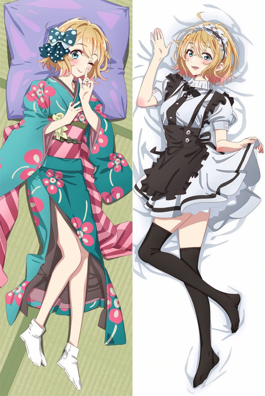 Mami Nanami türkiser Kimono Dakimakura