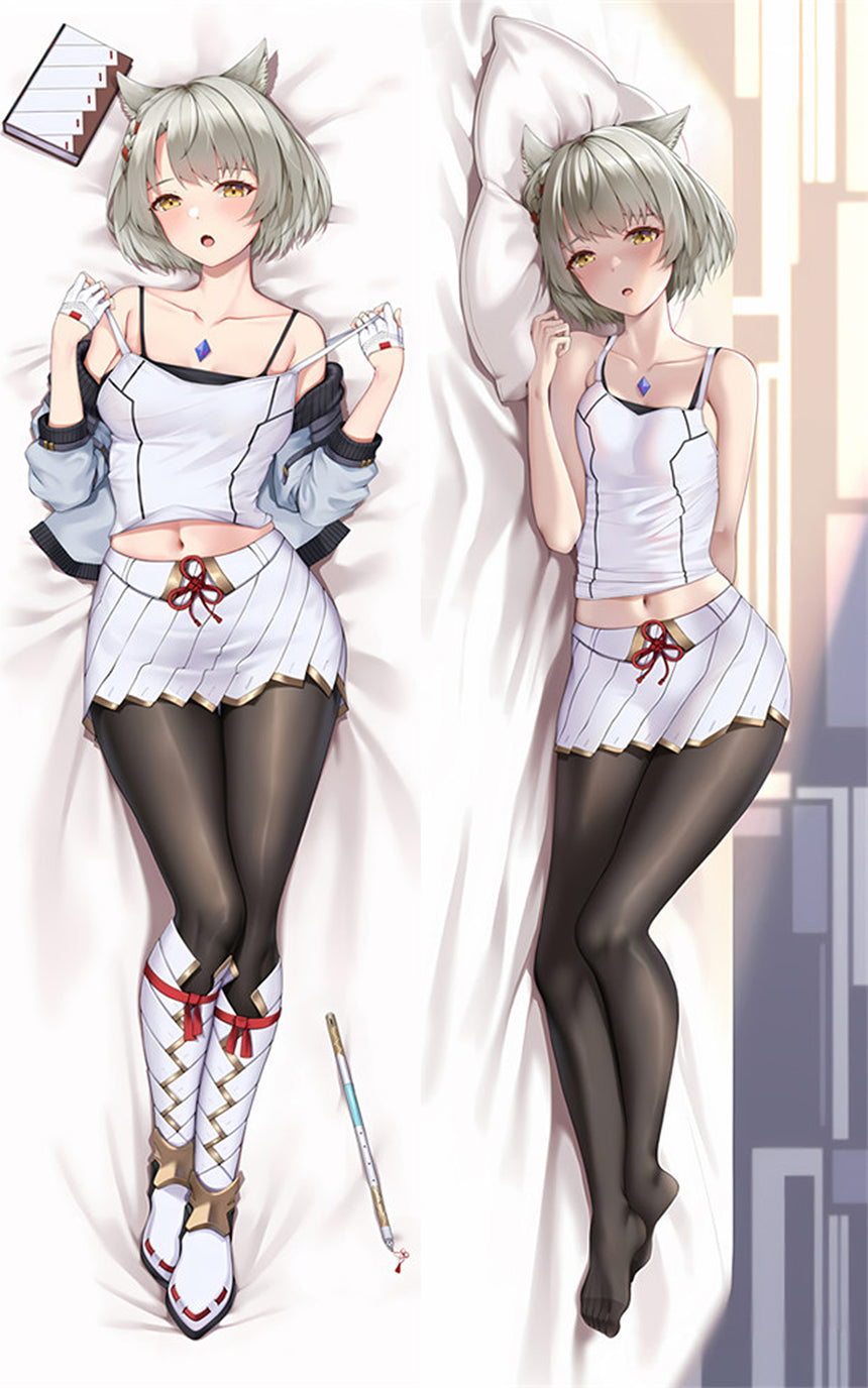Mio Xenoblade weißes Top Dakimakura