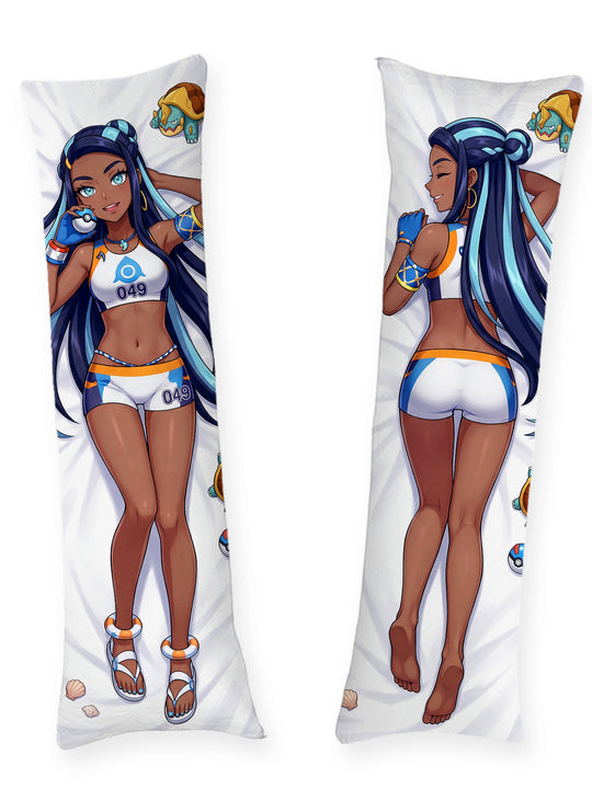 Nessa Pokemon Wasser Arena Uniform Dakimakura