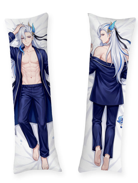 Neuvillette regnerische Nacht Seidenrobe Dakimakura