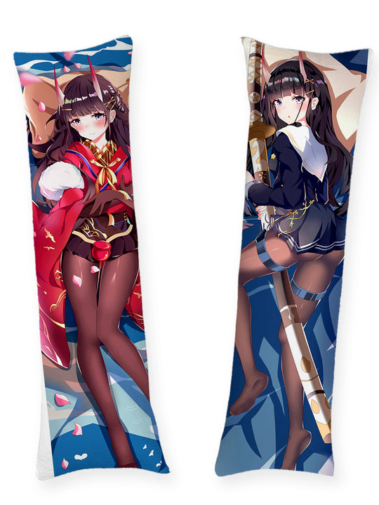 Noshiro Katana und roter Haori Dakimakura