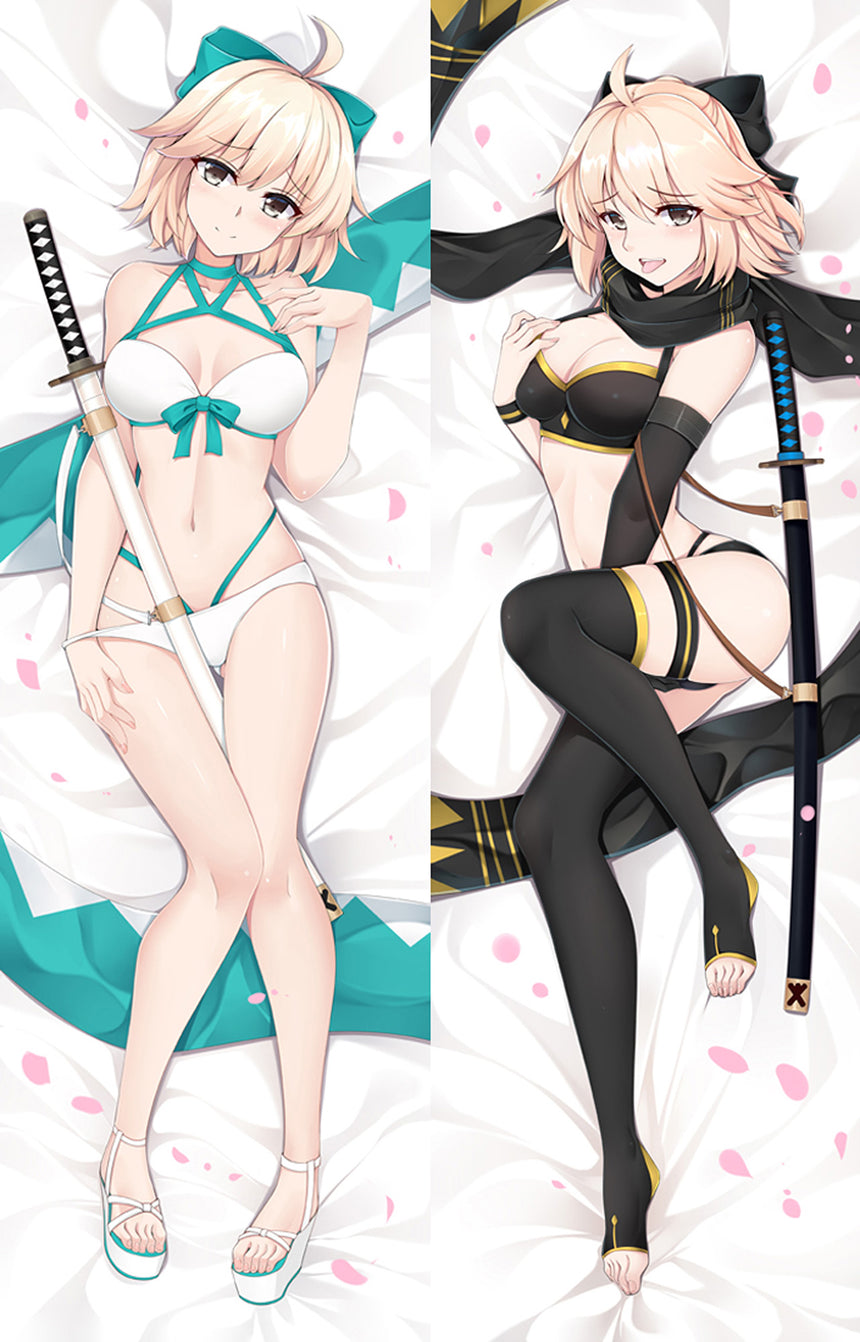 Okita Souji weißer Bikini Dakimakura