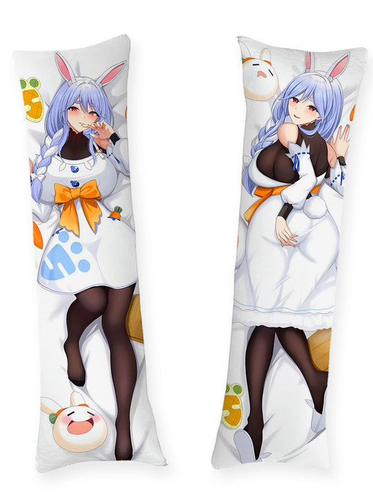 Pekoras Mutter weißes Schürzenkleid Dakimakura