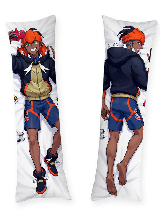 Raihan Pokemon Drachen Hoodie Selfie Dakimakura
