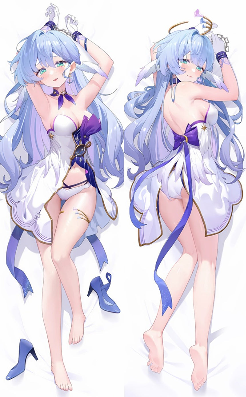Robin weißes Federkleid Dakimakura
