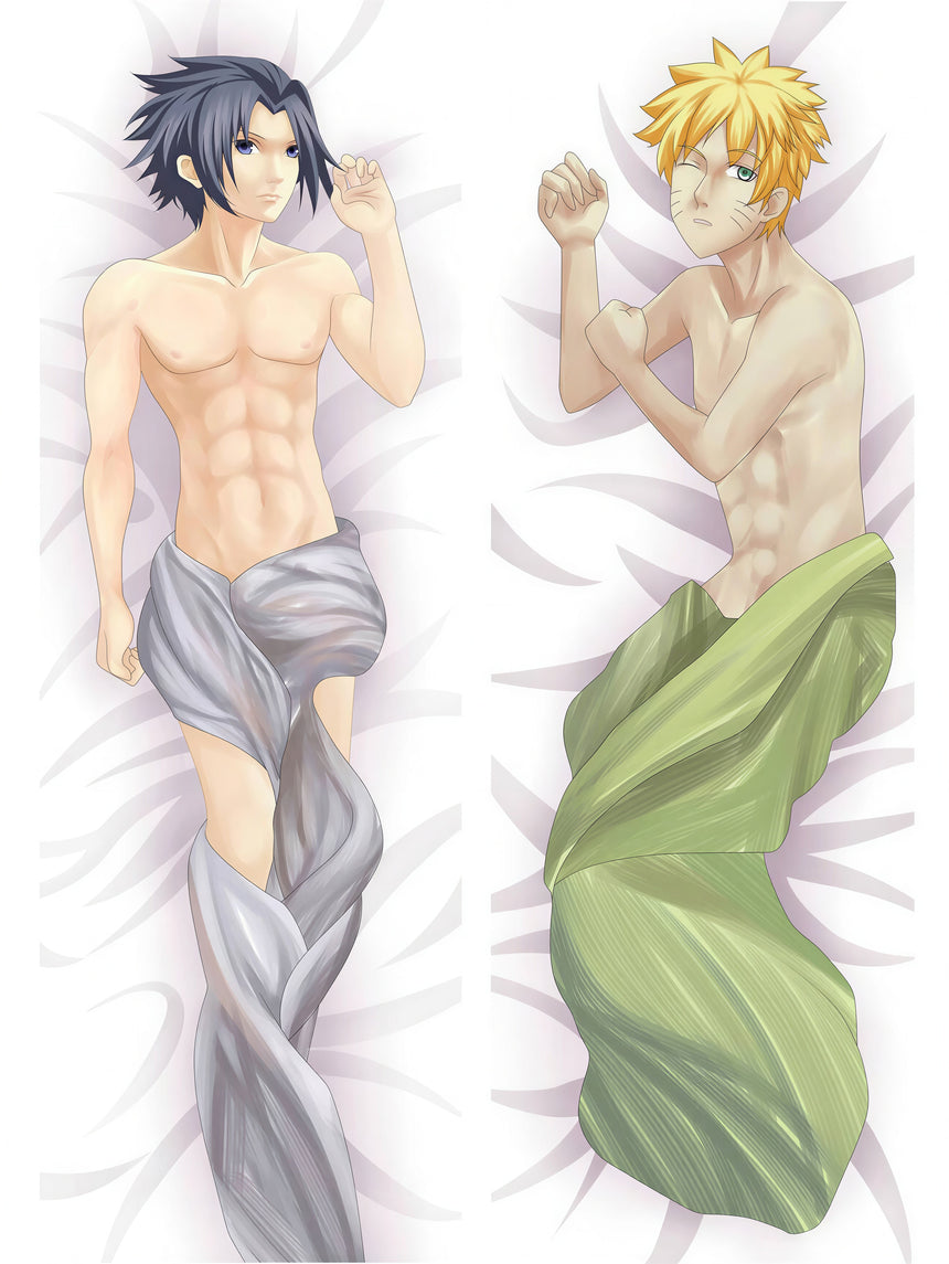 Sasuke mit Naruto Dakimakura 2