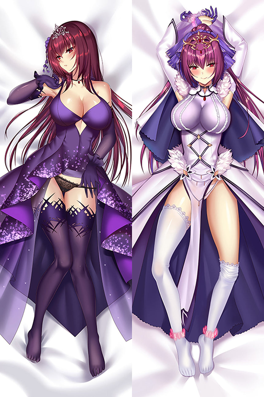 Scathach weißes Abendkleid Dakimakura