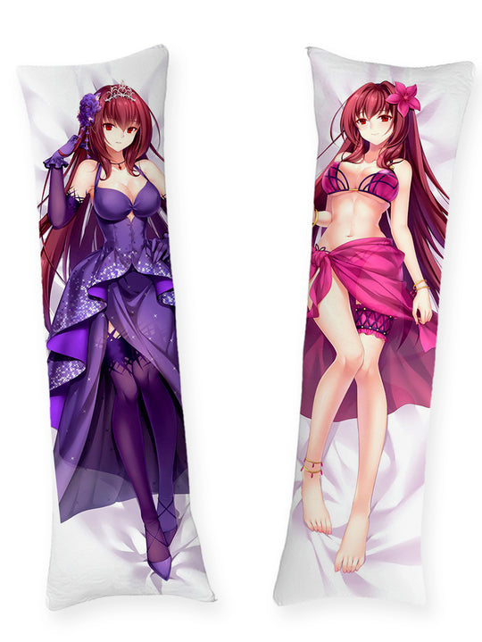 Scathach pinker Sarong Dakimakura