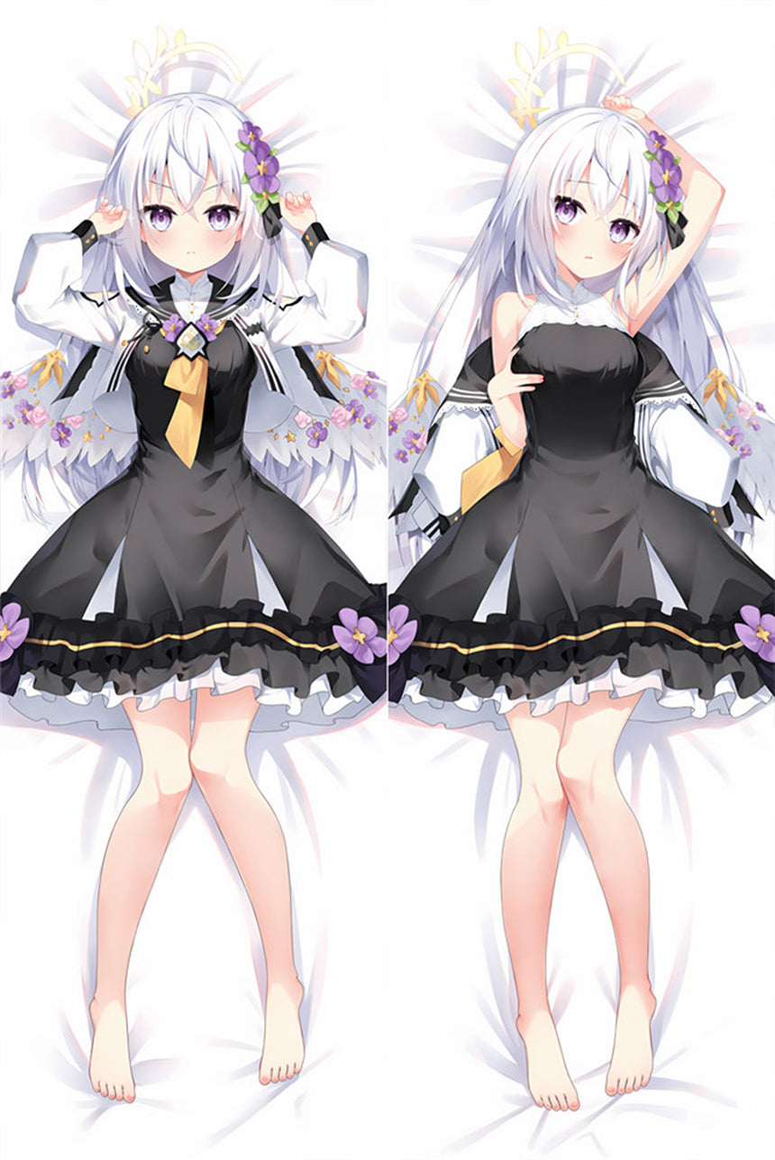Shirasu Azusa schwarzes Kleid Dakimakura