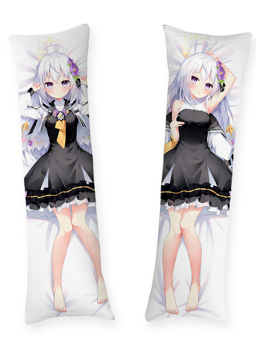 Shirasu Azusa schwarzes Kleid Dakimakura