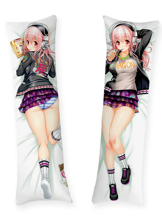 Super Sonico Drachenshirt Dakimakura