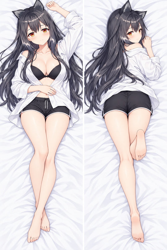 Texas Oversized White Shirt Body Pillow