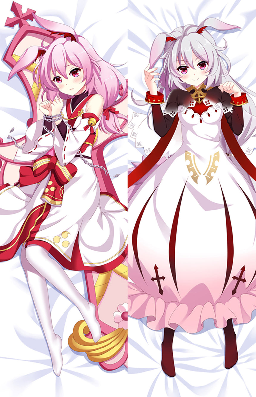 Theresa Apocalypse rosa weißes Kleid Dakimakura