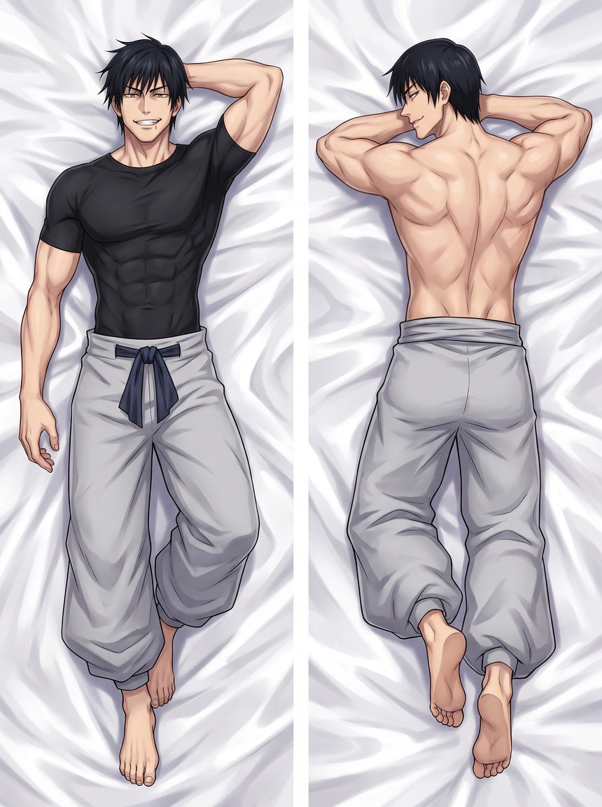 Toji schwarzes Hemd Dakimakura