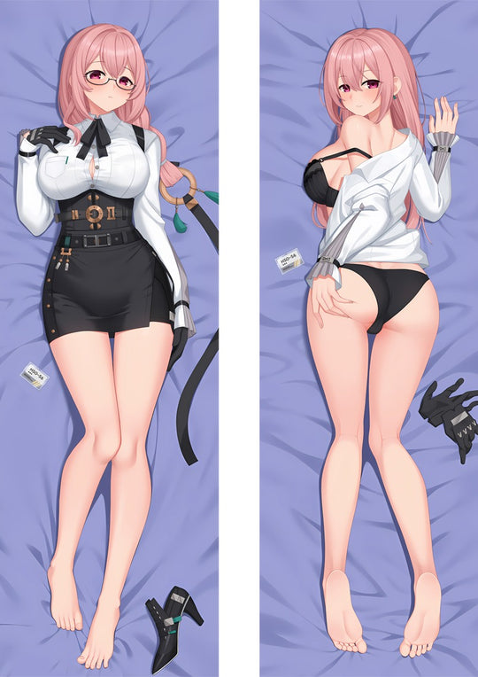 Tsukishiro Yanagi lavendelfarbener Office Look Dakimakura