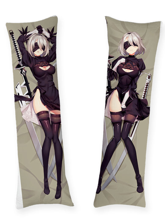 2B mit zwei Schwertern Dakimakura