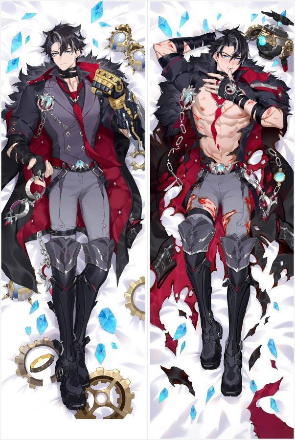 Wriothesley offenes zerrissenes Hemd Dakimakura