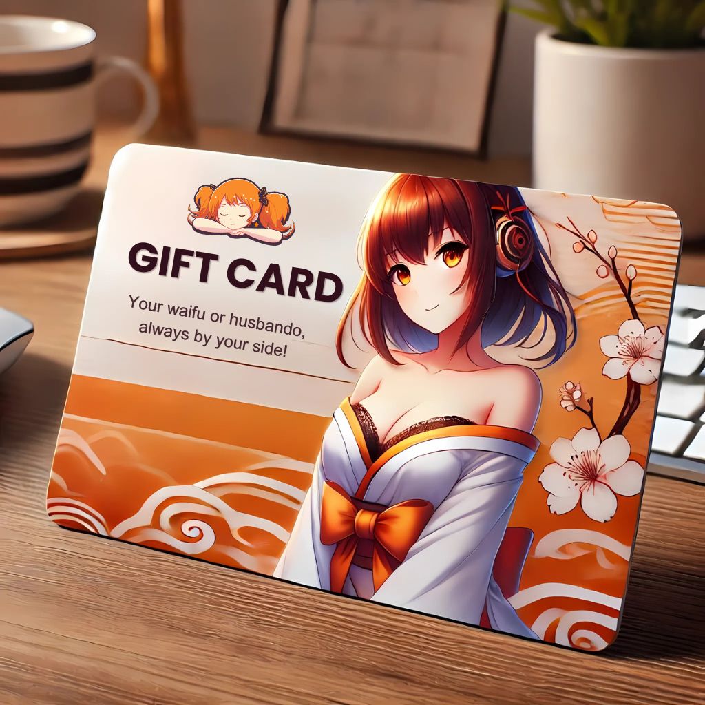 Anime Body Pillow Gift Card