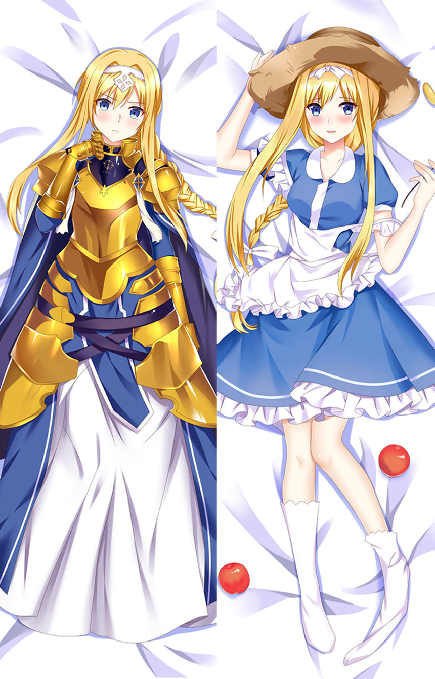 Alice Zuberg goldene Rüstung Dakimakura