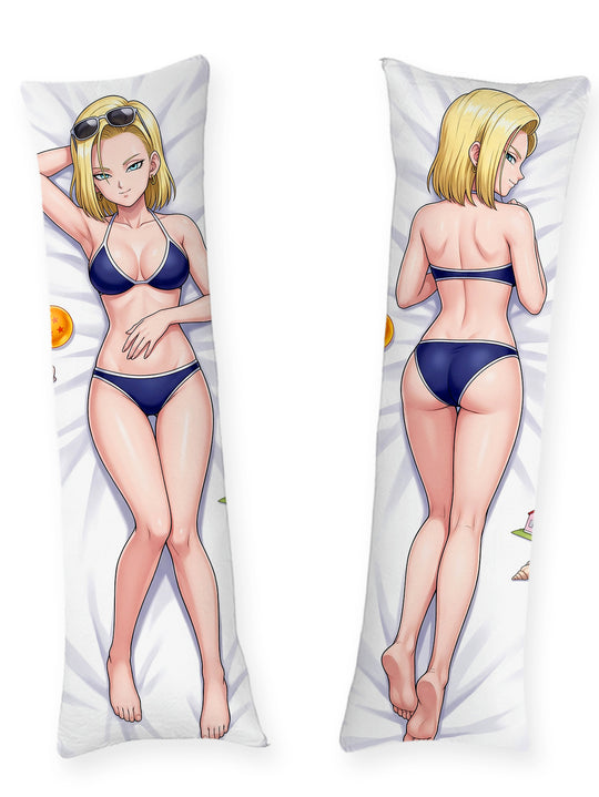 Android 18 navyblauer Bikini Pin Up Dakimakura