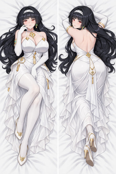 Astra Yao weißes Bühnenkleid Dakimakura
