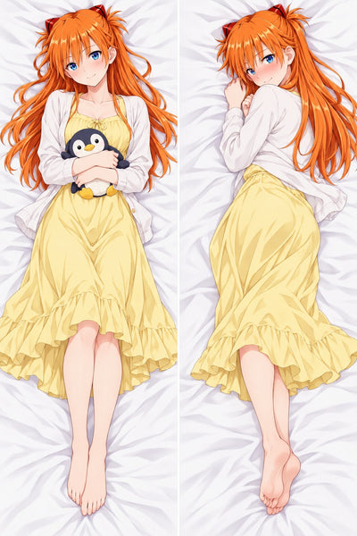 Asuka gelbes Sommerkleid Dakimakura
