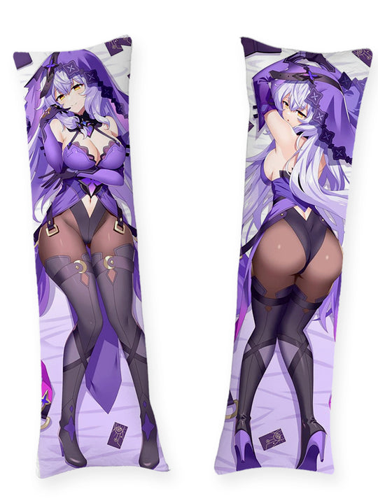 Black Swan lila Schleier und Bodysuit Dakimakura