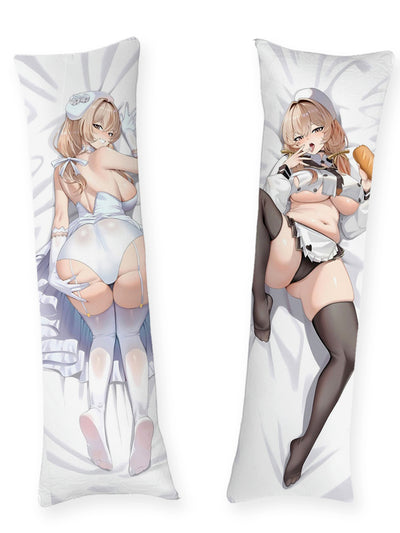 Bready Nikke weißes Bäckeroutfit Dakimakura