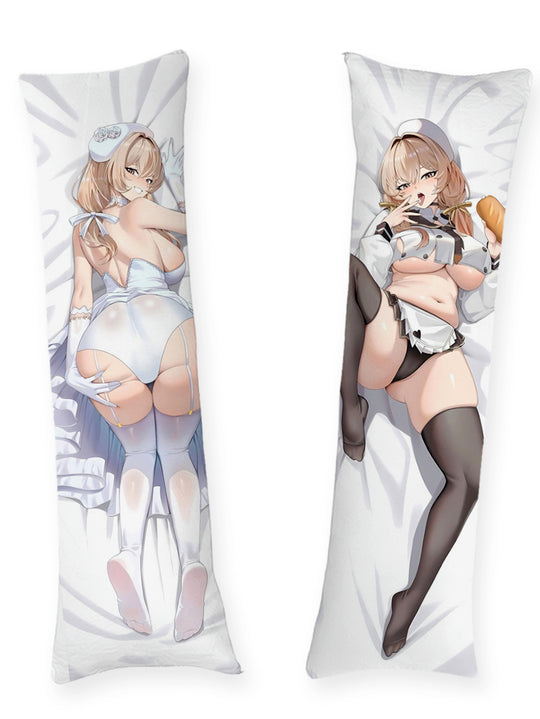 Bready Nikke weißes Bäckeroutfit Dakimakura