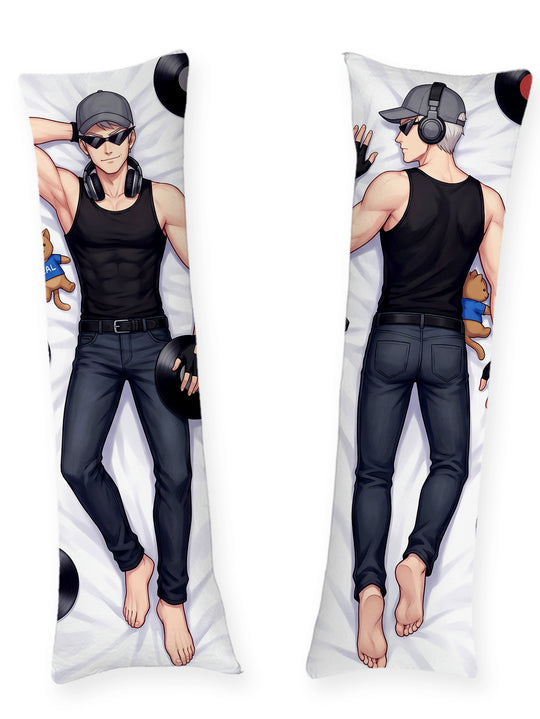 Bro Strider schwarzes Tanktop DJ Nacht Dakimakura