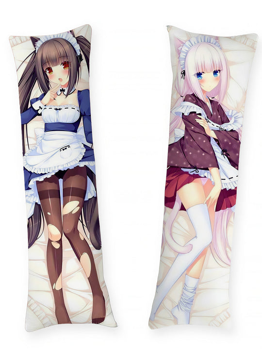 Nekopara Chocola und Vanilla Dienstmädchen Dakimakura